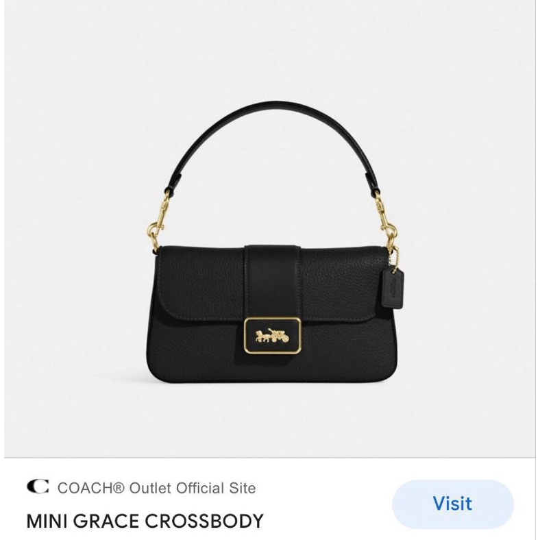 Túi COA**CH MINI Grace da thật sang chảnh