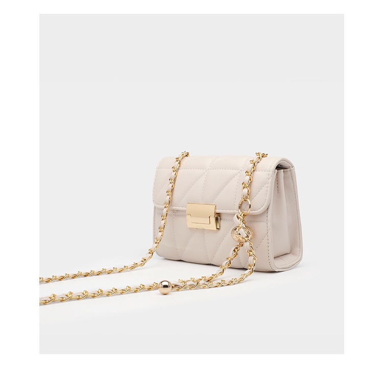 Túi Xách Đeo Vai Phối Dây Xích Phong Cách Thời Trang Mới