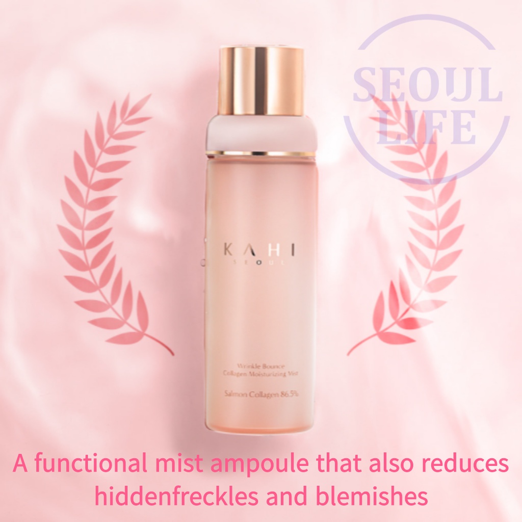 KAHI Wrinkle Bounce Collagen Mist Ampoule 60ml / 1+1 / 100ml Làm trắng & Cải thiện nếp nhăn | BigBuy360 - bigbuy360.vn