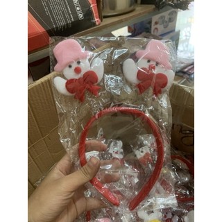 Bờm Noel. Băng đô cài tóc giáng sinh.