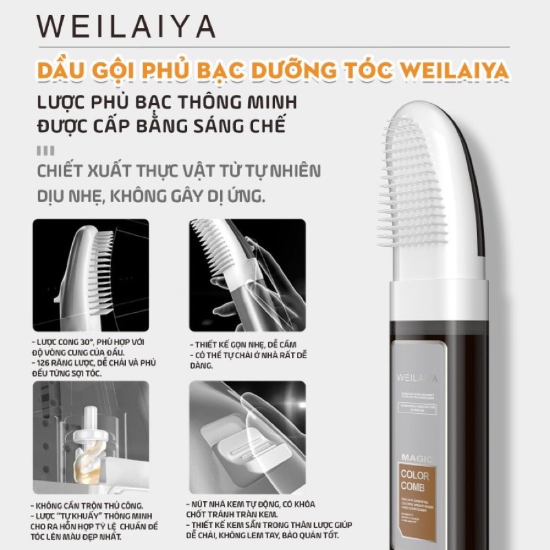 Dầu gội phủ bạc Welaiya