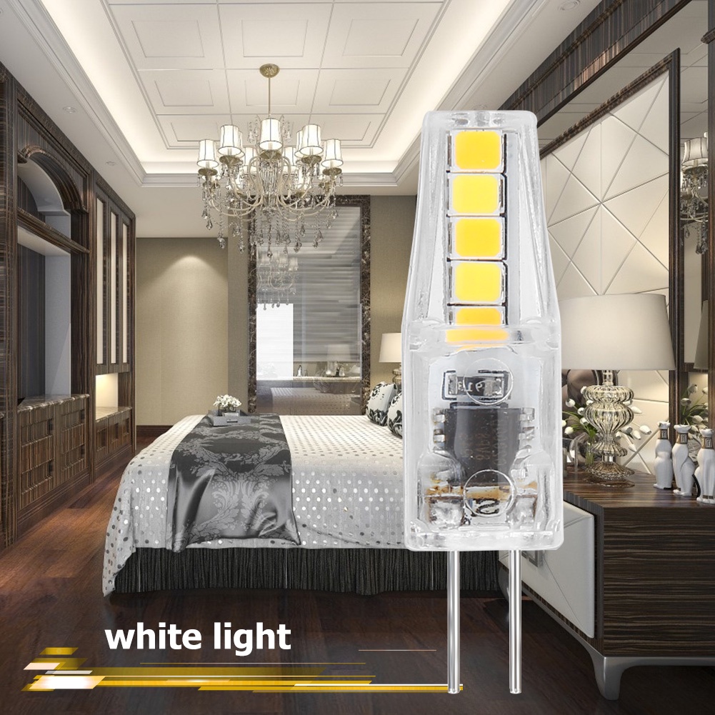 10 Bóng Đèn LED Tiết Kiệm Năng Lượng 220V AC 2W G4 SMD2835