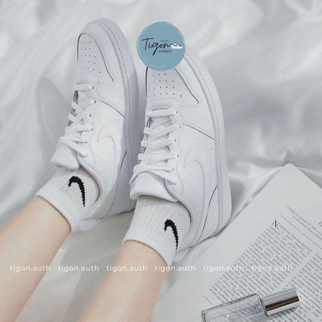 Giày thể thao Nike Court Borough Low, Giày sneaker thể thao chính hãng DV5456-106 [100% AUTHENTI