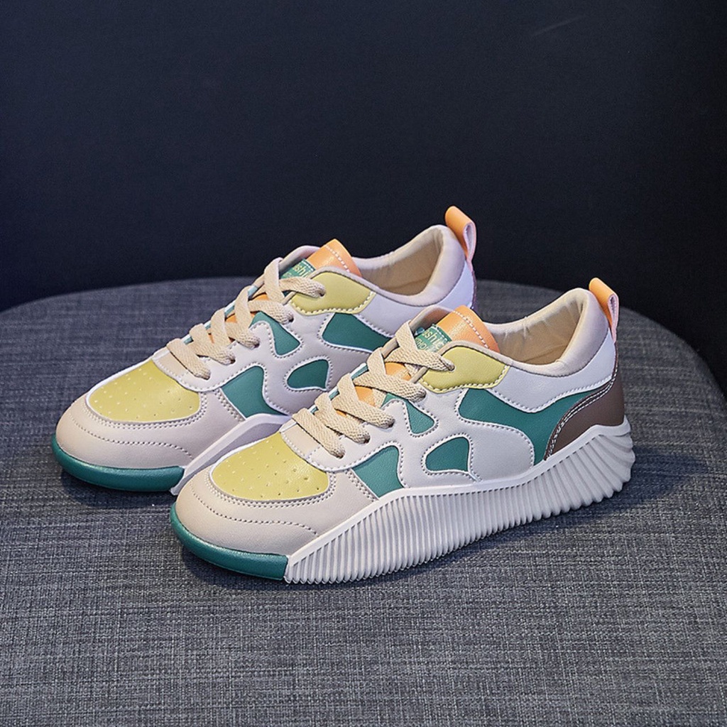 Giày Thể Thao Nữ, Thông Hơi, Chất Liệu Vải Dệt Cao Cấp Hot Trend 2023