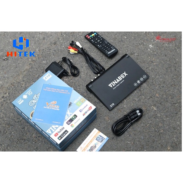 Android TV Vinabox X10, ram 2G rom 16GB, android 10.0