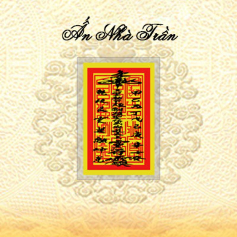 Ấn Nhà Trần Bình An, May Mắn - Để Ốp Lưng Điện Thoại, Để Ví Mang Bên Người