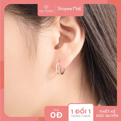 Bông Tai Nữ Vàng Tây BT386 Huy Thanh Jewelry