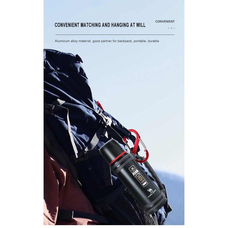 Móc Khóa Ba Lô Leo Núi Bằng Hợp Kim Nhôm Chất Lượng Cao