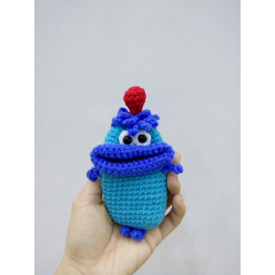 Túi đựng chìa khoá, Khóa smartkey ôtô, xe máy Môi Trề bằng len handmade