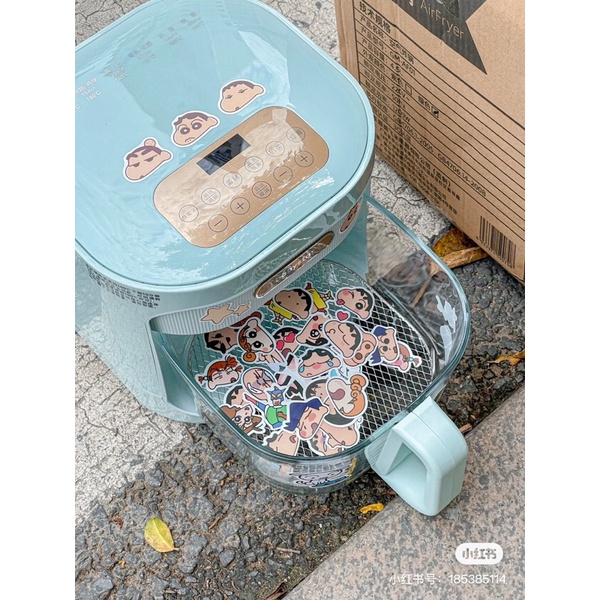 Nồi Chiên Không Dầu BABYSTAR Dung Tích 4,5L - Cáo Đeo Nơ