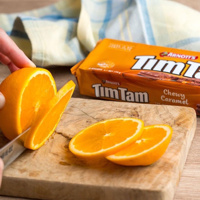 Bánh Sô-Cô-La TIMTAM Vị Caramel Dẻo, hiệu Arnott's - 175gr