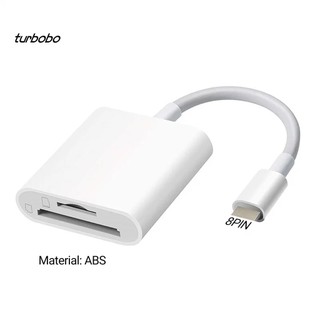 Đầu Đọc Thẻ Nhớ SD / TF 8Pin Tốc Độ Cao Cho IPhone