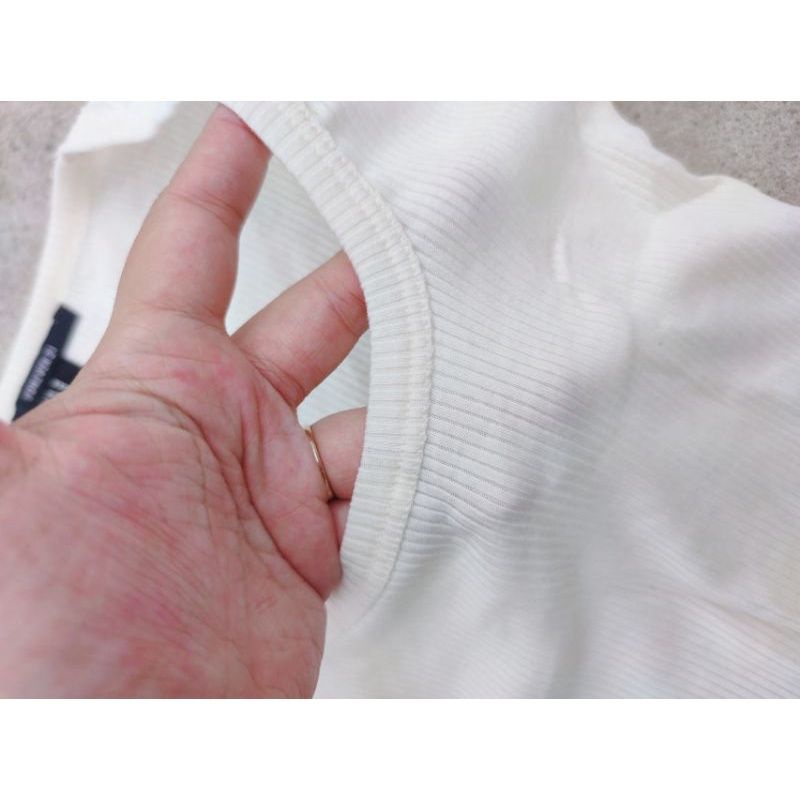 Áo croptop cổ vuông forever 21 vnxk