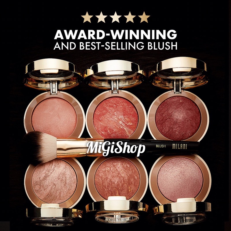 Phấn Má Hồng Milani Baked Powder Blush 3,5g