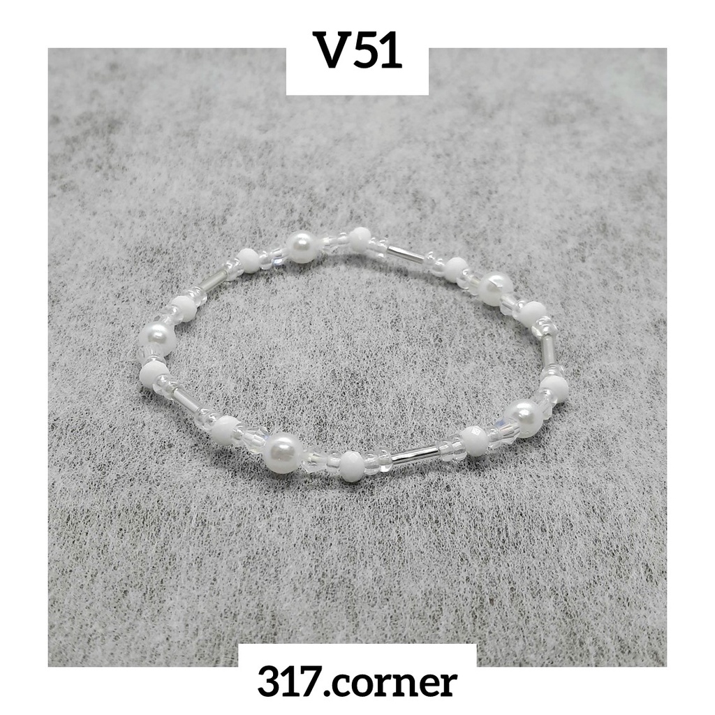 Vòng tay hạt cườm  - V51 - 317.corner