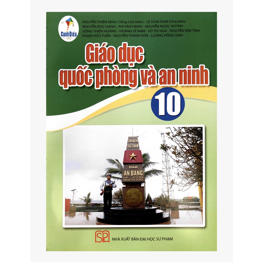 Sách - Giáo Dục Quốc Phòng Và An Ninh Lớp 10 - Cánh diều