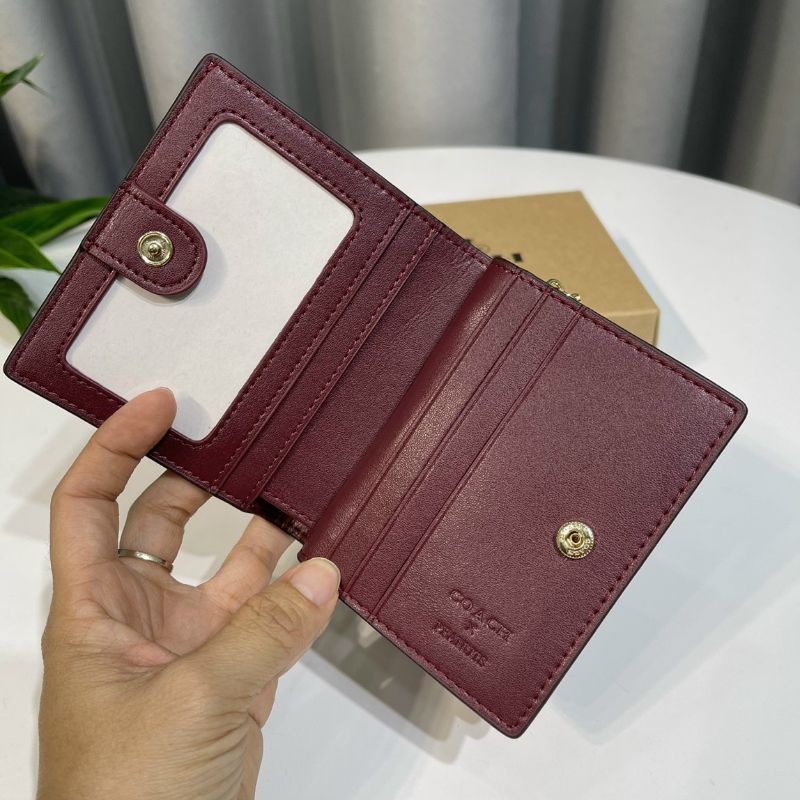 Ví C0a*ch ngắn họa tiết xinh xắn