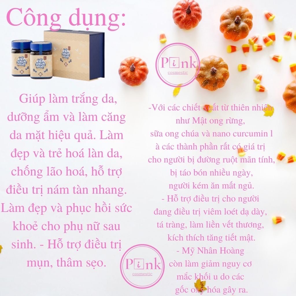 Mỹ Nhân Hoàng Cung Làm Đẹp Da, Trắng Da, Ngăn Ngừa Nám Tàn Nhan