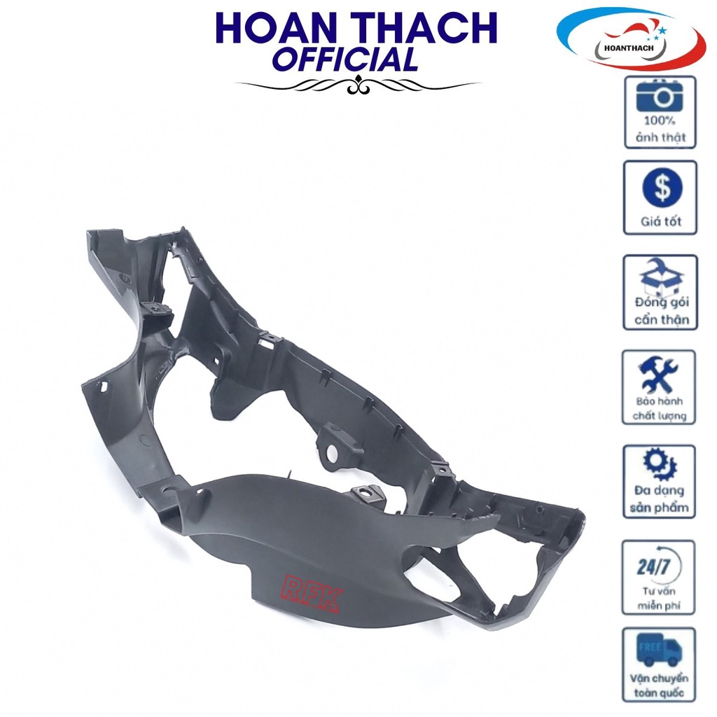 Ốp đầu trước màu đen cho xe Wave S110 nhựa đài loan, HOANTHACH
