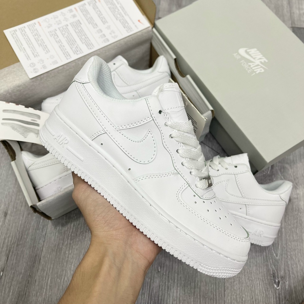 Giày sneaker A.F1 trắng thịnh hành 2022, Giày thể thao A.f1 bản chuẩn dành cho nam nữ full phụ kiện
