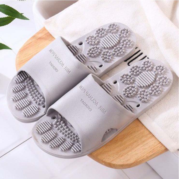 Dép Đi Trong Nhà Tắm, Gai massage lỗ thoáng khí, thoát nước, Văn Phòng, Hàng xuất Nhật chống trơn trượt Tintin DNL24