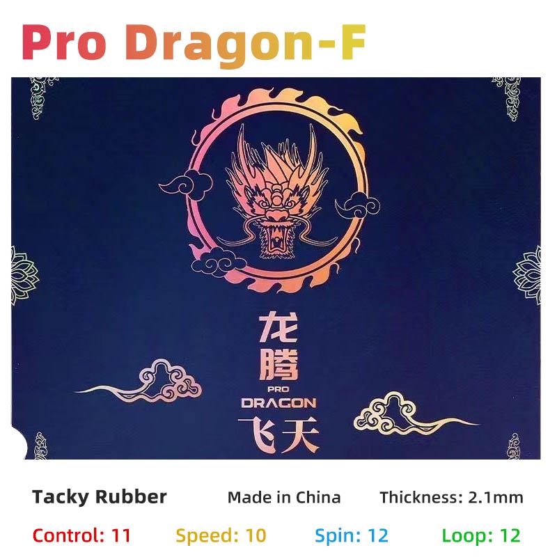 Quả Bóng Bàn Bằng Cao Su Kỉ Niệm 50 Năm 729 Pro Dragon F Pro Dragon L