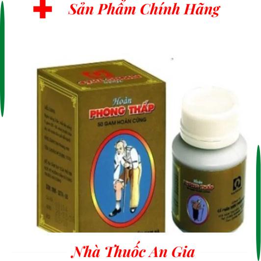 Hoàn Phong Thấp Nam Hà - Lọ 50g - Hỗ Trợ Phong Tê Thấp, Tê Bì Chân Tay, Nhức Mỏi Xương Khớp