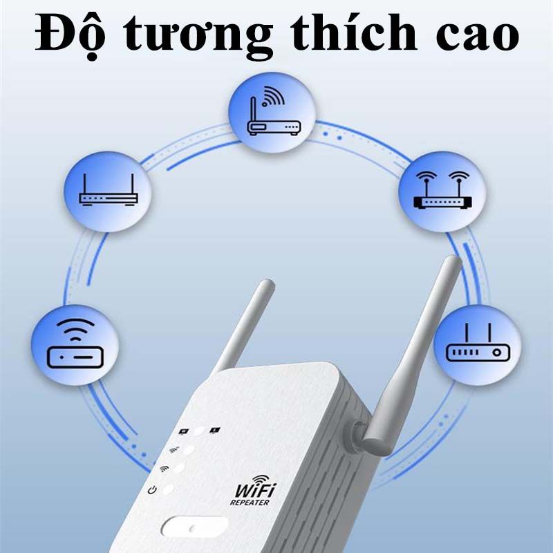 Bộ Kích Sóng Wifi 4 Râu Tốc Độ Cao 300Mbps Kiêm Router Kích Wifi Siêu Mạnh, Bộ Khuếch Đại Sóng Wifi Kết Nối Xa, Ổn Định | BigBuy360 - bigbuy360.vn