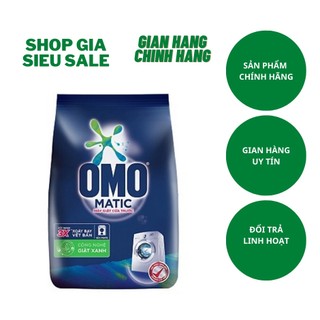 Bột giặt omo matic 5.7kg cho máy giặt cửa trước. cửa trên