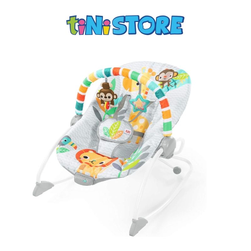 tiNiStore-Ghế rung họa tiết vui nhộn Bright Starts 12323