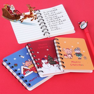 Sổ lò xo A7 Noel (có dòng kẻ)