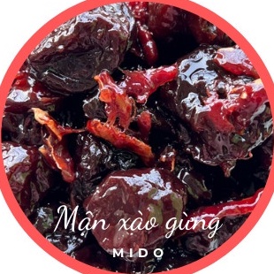 Mận xào gừng
