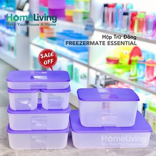 Tupperware ❤️Freeship❤️Bộ hộp bảo quản trữ đông Freezermate 8 hộp (1/2 bộ 16)