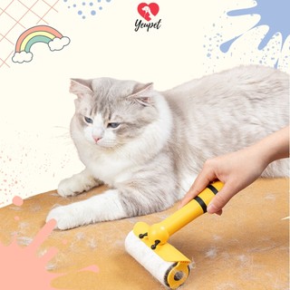 Cây lăn lông mèo làm sạch lông dính quần áo ,đệm,ga giường tiện lợi một lõi dùng 60 lần