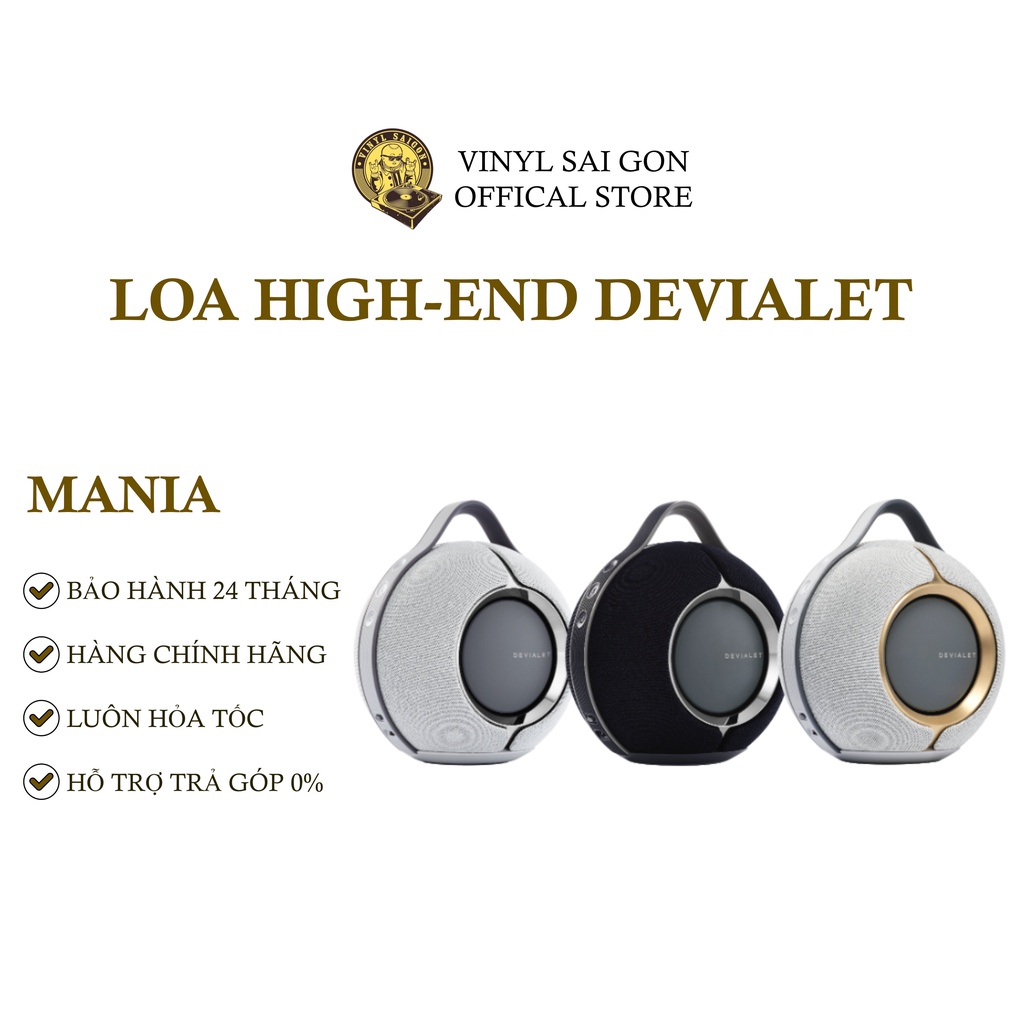 Loa Di Động Cao Cấp Devialet Mania - Bảo Hành Chính Hãng 24 Tháng