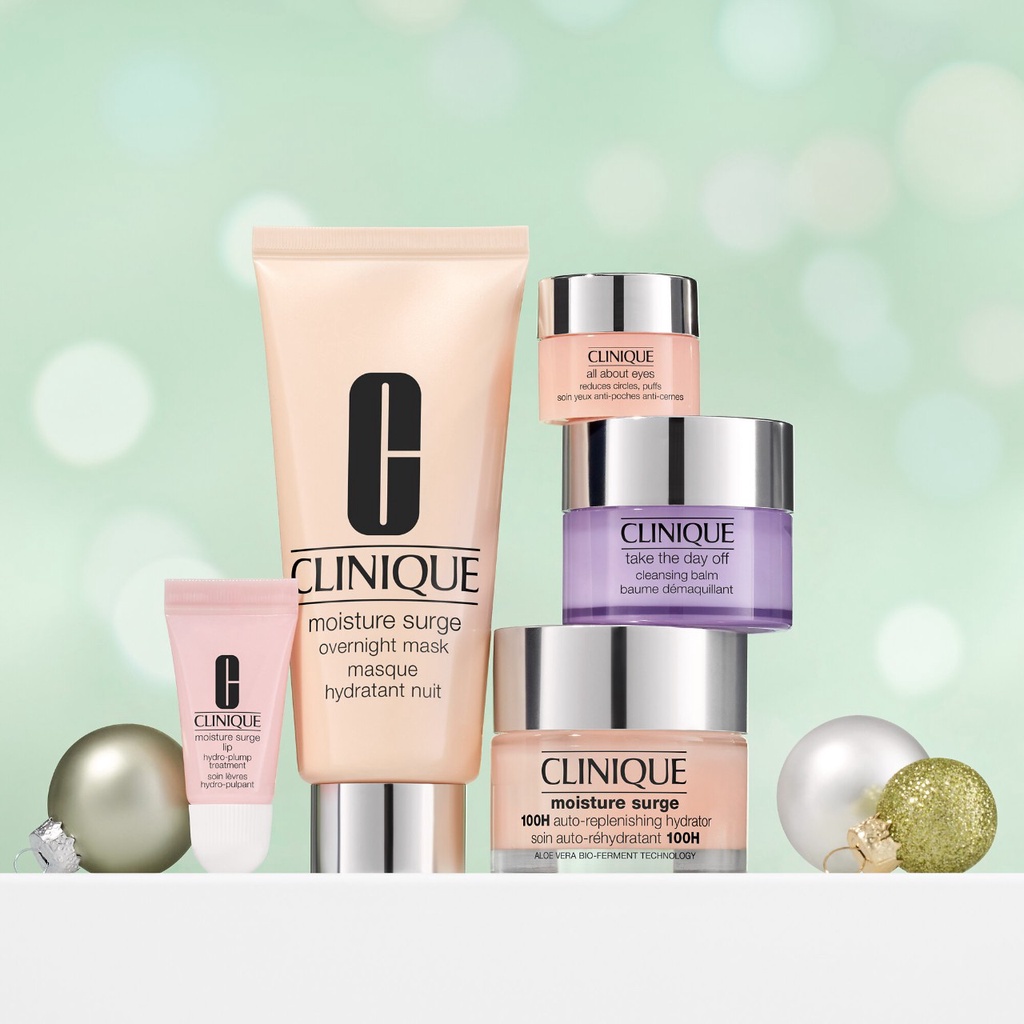 Set dưỡng da ban đêm CLINIQUE Bedtime Essentials Skincare Set