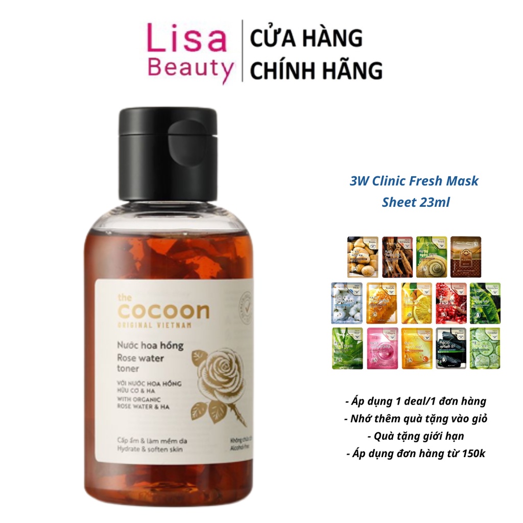 Nước Hoa Hồng Cocoon 140ml