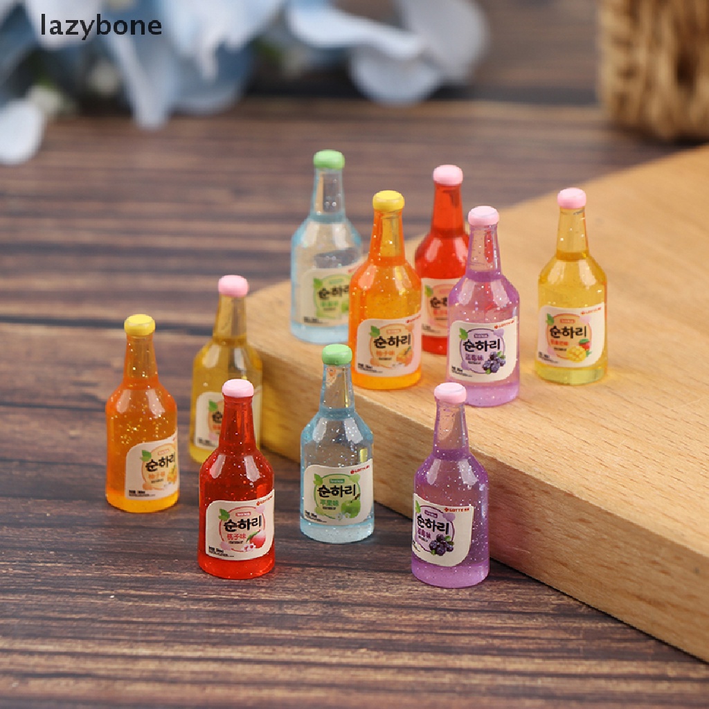 Set 10 Chai Rượu Mini 1: 12 Dùng Để Trang Trí Nhà Búp Bê