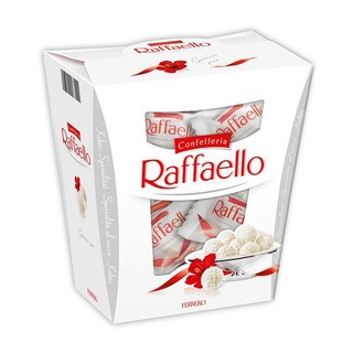 Socola raffaello bọc dừa 150g - kết hợp giữa nhân hạt hạnh nhân, bên ngoài socola trắng, lớp kem cùng dừa