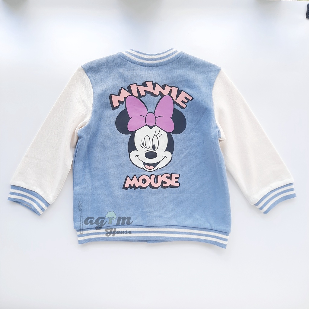 Áo khoác bomber Minnie HM auth cho bé gái 8-17kg - Lagim House