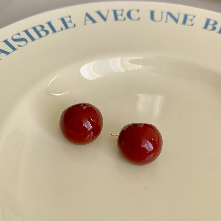 Khuyên Tai Nữ Tráng Men Sang Trọng Phong Cách Âu Mỹ