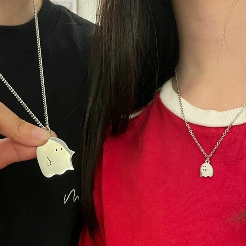 Vòng cổ Mặt Hình Quái Vật Nhỏ Dễ Thương Thời Trang Cho Cặp Đôi
