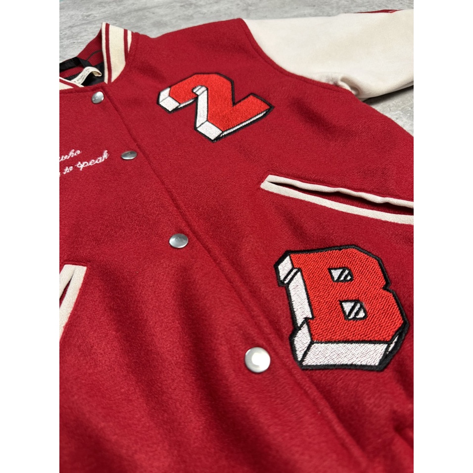 Áo khoác BOMBER 2BKIDS Đỏ Hot TREND