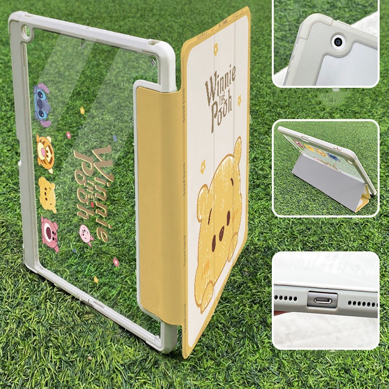 Bao Da Máy Tính Bảng Có Ngăn Đựng Bút Cho iPad 2021 Pro 11 2019 2020 10.2 7 / 8th 2018 9.7 5 / 6th Mini 4 5 Air 4 5