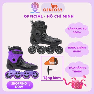 Giày trượt patin cao cấp Centosy Flying Eagle Rock Ville E3 bánh cao su, full box đầy đủ phụ kiện chính hãng