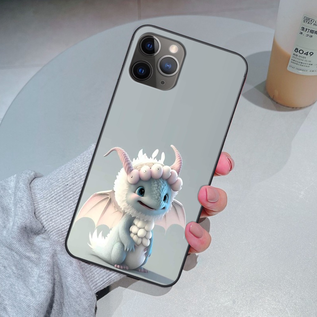 Ốp lưng iphone 11pro/11promax Viền Vuông in hình 12 con giáp Hot trend siêu dễ thương