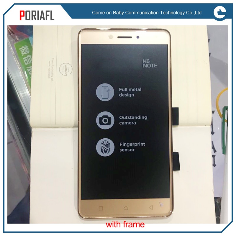 Màn Hình Cảm Ứng LCD 5.5 inch Chính Hãng Cho Lenovo K6 Note k6note