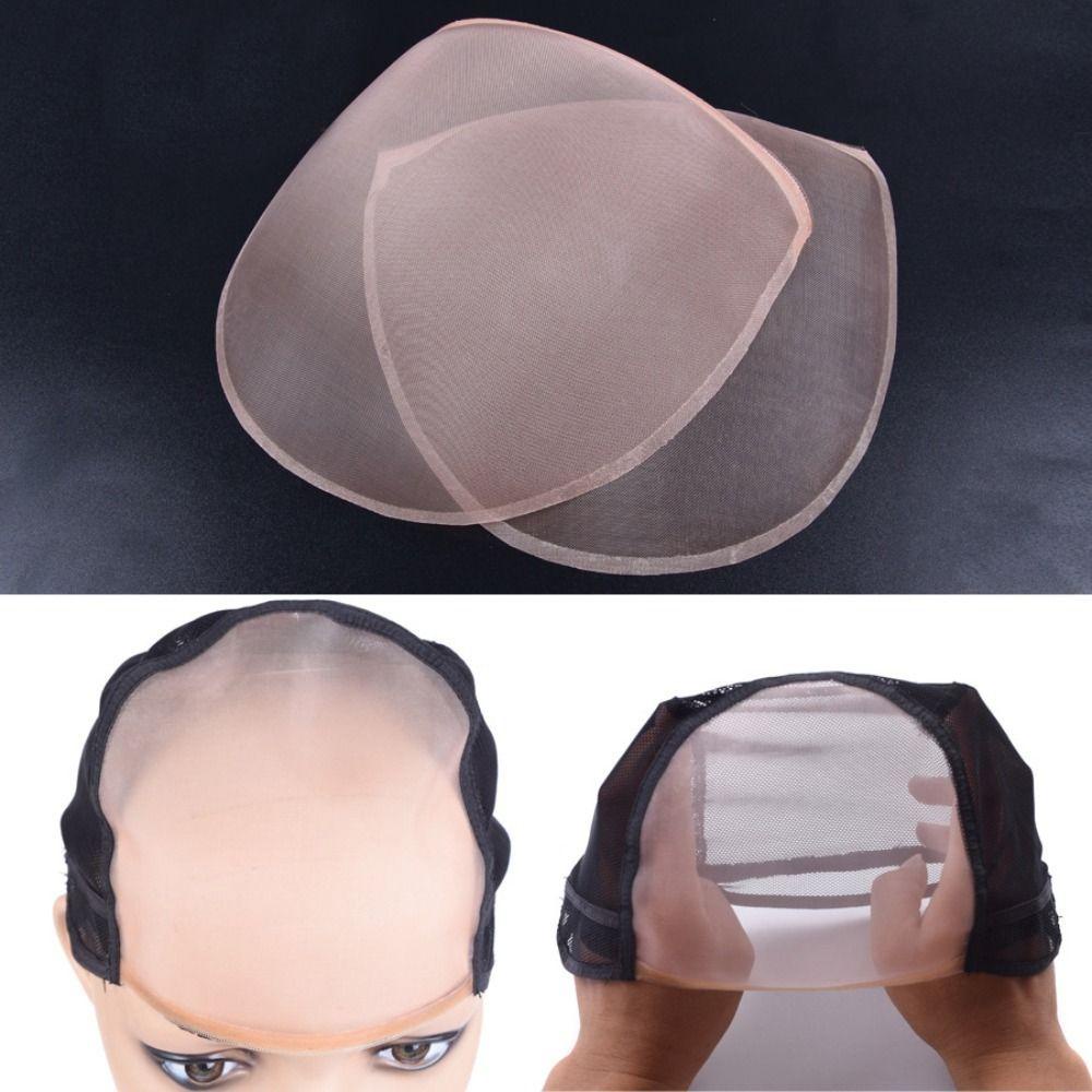 Mocho Tóc Giả Lưới Đơn Bền Thoáng Khí Có Khóa Cài Phía Trước DIY Cho Nam