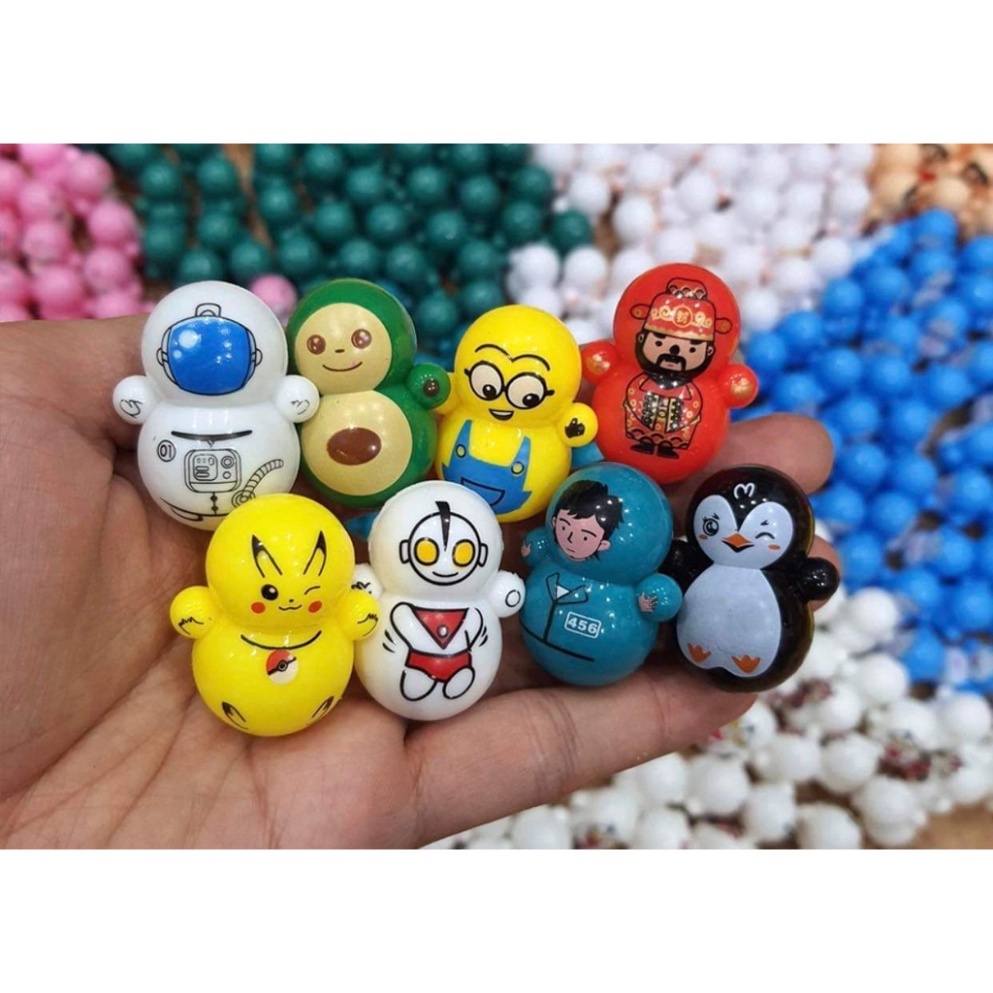 Đồ chơi giải trí, Lật Đật Mini Dễ Thương Nhí Nhảnh Ngộ Nghĩnh Cho Bé