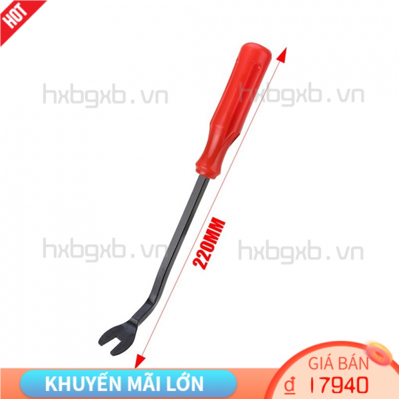 Kìm tháo chốt đinh tán sửa chữa đèn pha xe ô tô kích thước 6 inch 220mm tay cầm đỏ tiện dụng